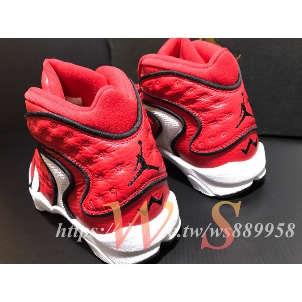 【WS】NIKE Wmns AIR JORDAN OG 白紅 女鞋 籃球鞋 皮革 運動鞋 133000-600-細節圖5