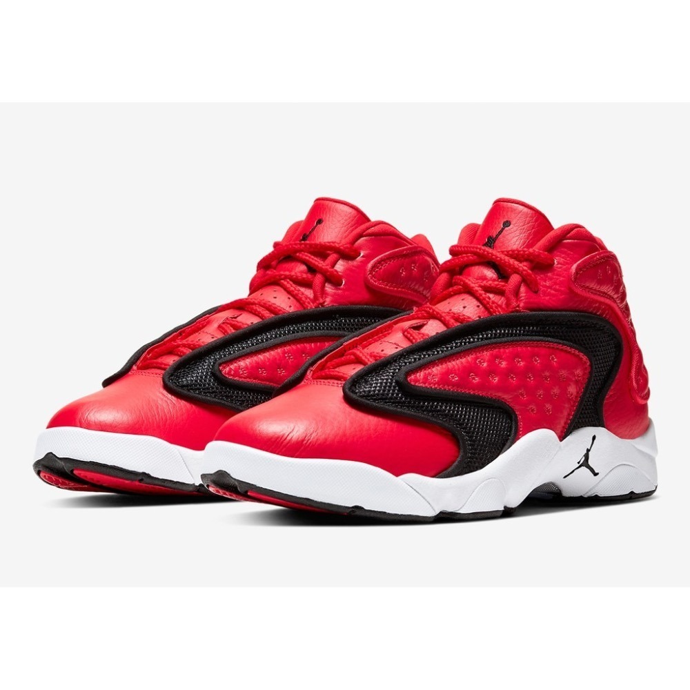 【WS】NIKE Wmns AIR JORDAN OG 白紅 女鞋 籃球鞋 皮革 運動鞋 133000-600-細節圖3