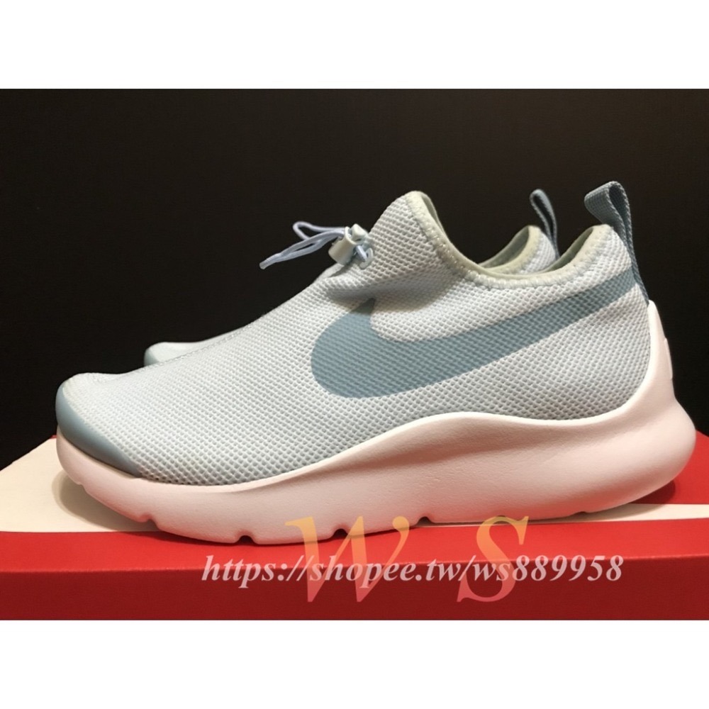 【WS】NIKE WMNS APTARE 水藍 無鞋帶 輕量款 881190-401 US7-細節圖2