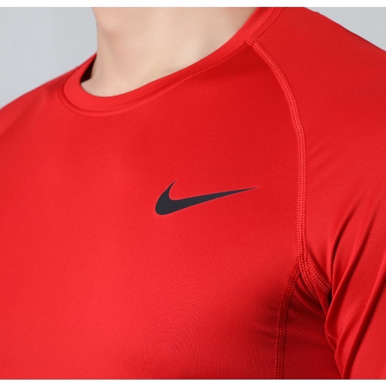 【WS】NIKE PRO DRY 紅 男款 跑步 訓練 健身 運動 長袖 BV5595-657-細節圖2