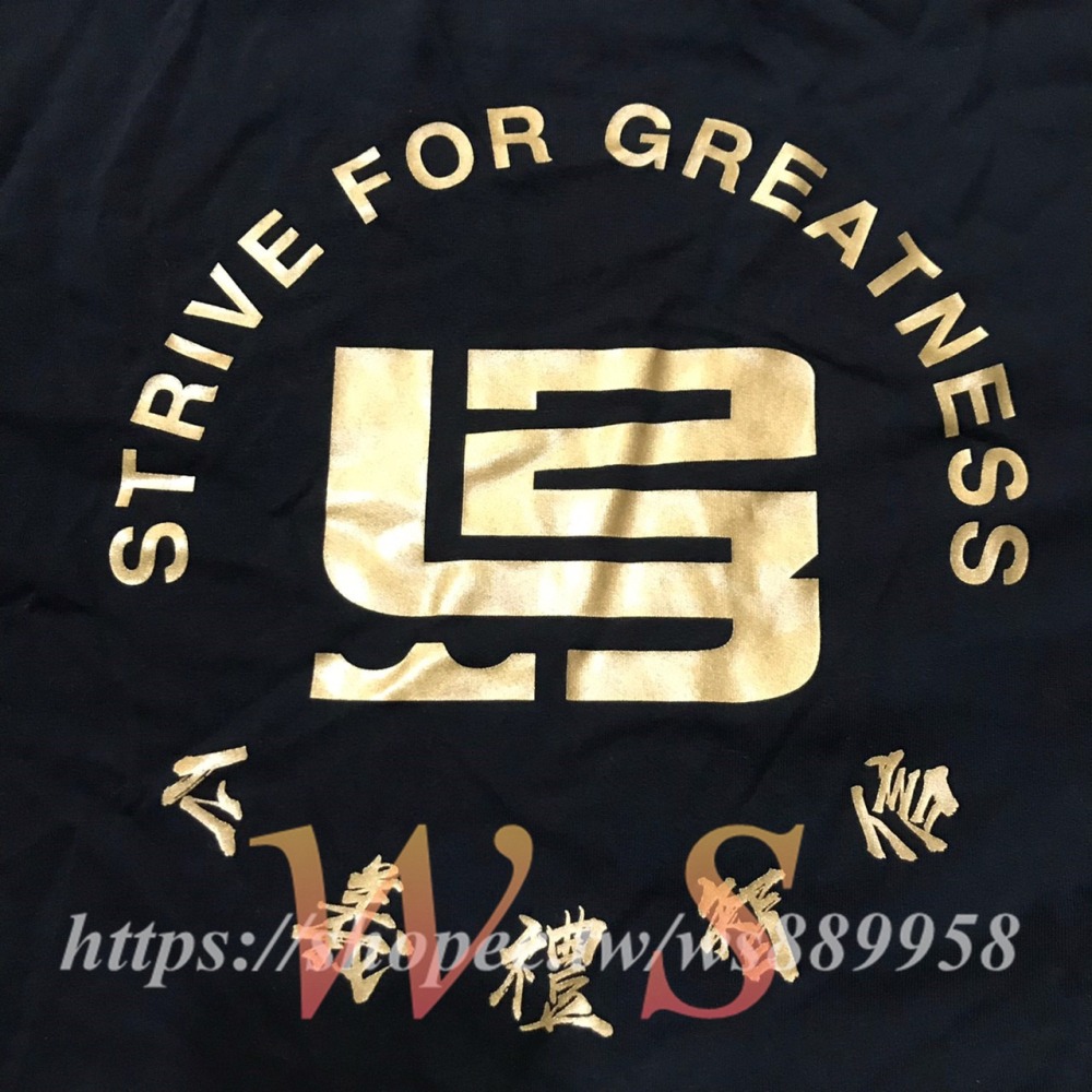 【WS】NIKE DRY LBJ 黑色 仁義禮智信 黑金 運動 休閒 籃球 短T T恤 CV1058-010-細節圖9