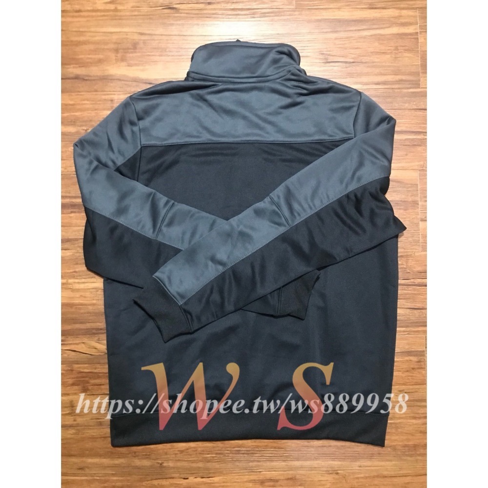 【WS】NIKE NSW 立領外套 黑灰 雙口袋 訓練 健身 運動外套 男款 861775-060-細節圖6