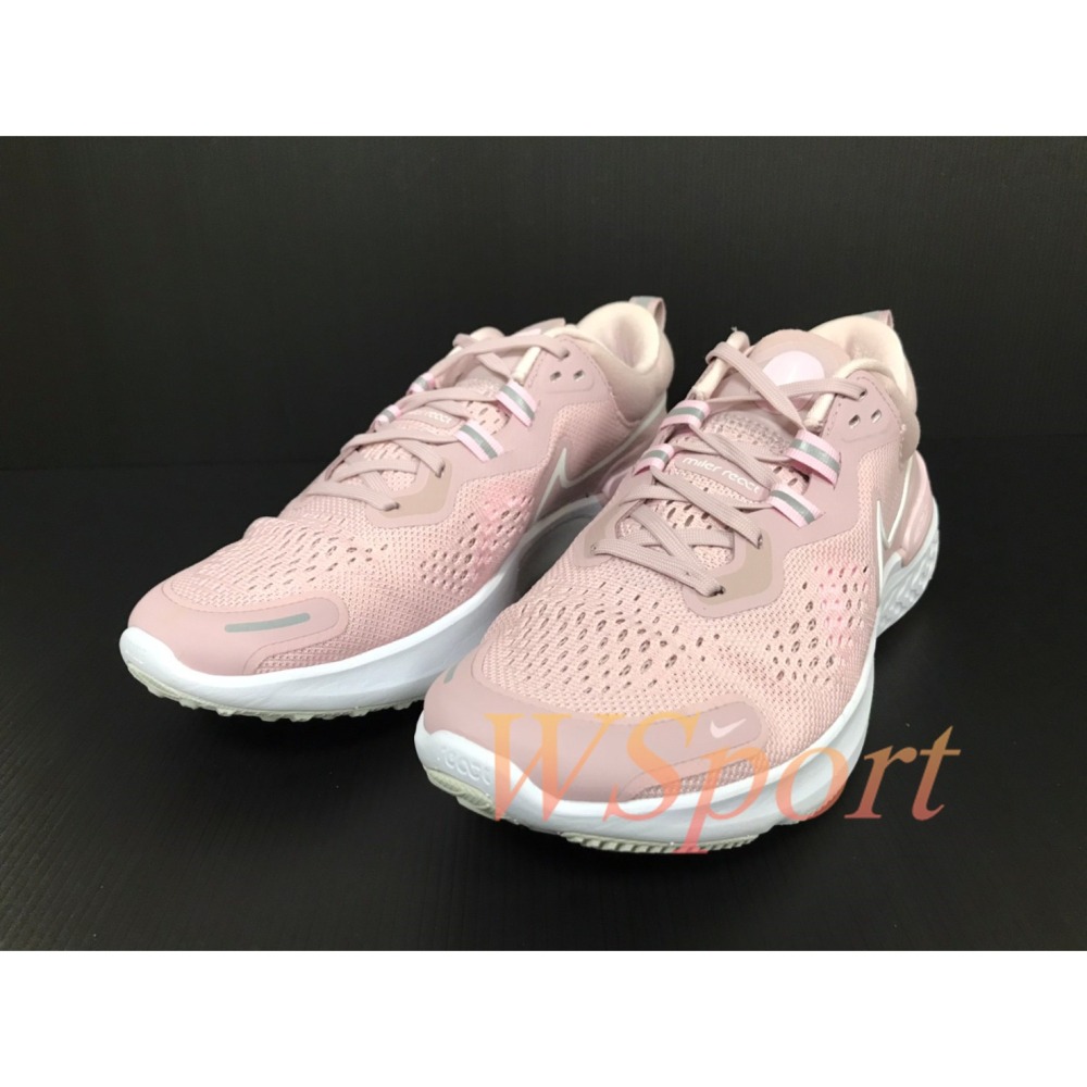 【WS】NIKE REACT MILER 2 女鞋 玫瑰粉 運動 緩震 休閒 慢跑 跑步鞋 CW7136-500-細節圖2