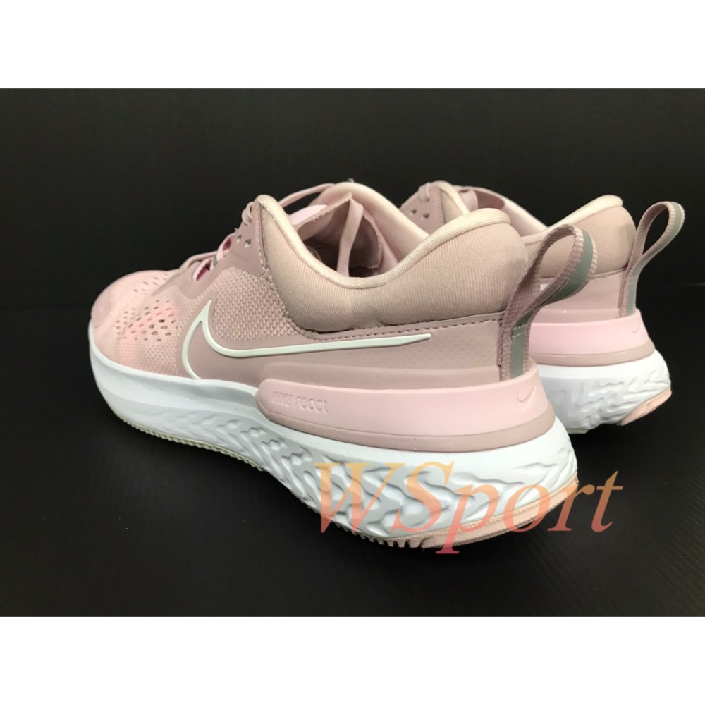 【WS】NIKE REACT MILER 2 女鞋 玫瑰粉 運動 緩震 休閒 慢跑 跑步鞋 CW7136-500-細節圖4