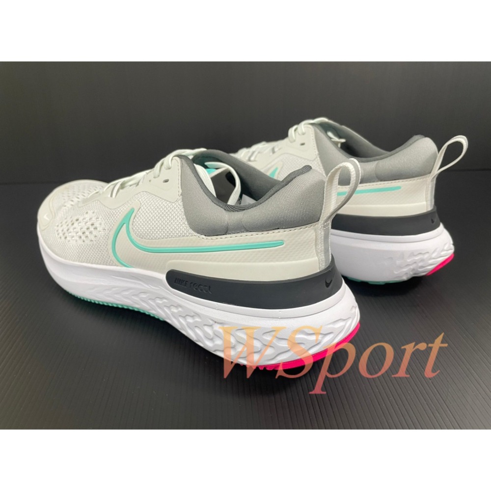 【WS】NIKE REACT MILER 2 男鞋 運動 緩震 休閒 慢跑 跑步鞋  CW7121-004-細節圖6