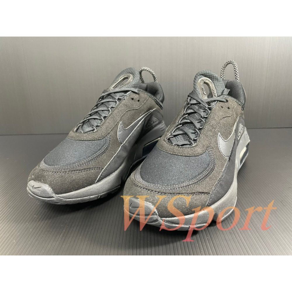 【WS】NIKE AIR MAX 2090 男鞋 全黑 黑魂 緩震 運動 氣墊 休閒鞋 DH7708-002-細節圖6