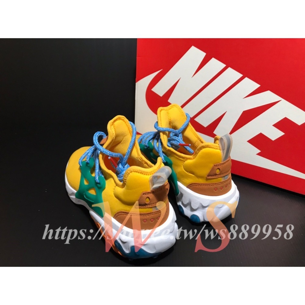 【WS】NIKE WMNS REACT PRESTO 女款 休閒 慢跑 輕量 慢跑鞋 休閒鞋 CD9015-701-細節圖3