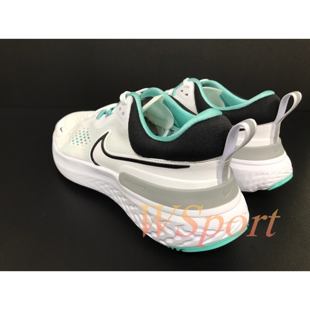 【WS】NIKE REACT MILER 2 女鞋 運動 緩震 休閒 慢跑 跑步鞋 CW7136-100-細節圖4