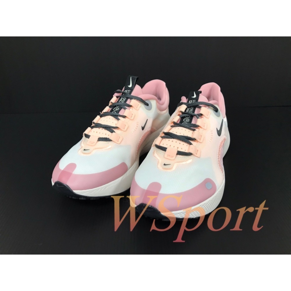 【WS】NIKE W REACT ESCAPE RUN 女款 粉 運動 跑步 慢跑鞋 CV3817-106-細節圖2