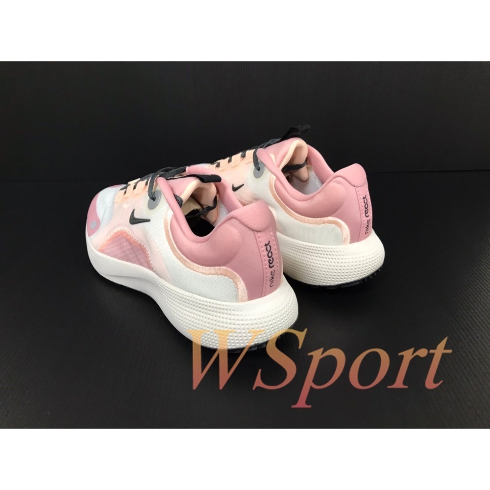 【WS】NIKE W REACT ESCAPE RUN 女款 粉 運動 跑步 慢跑鞋 CV3817-106-細節圖3