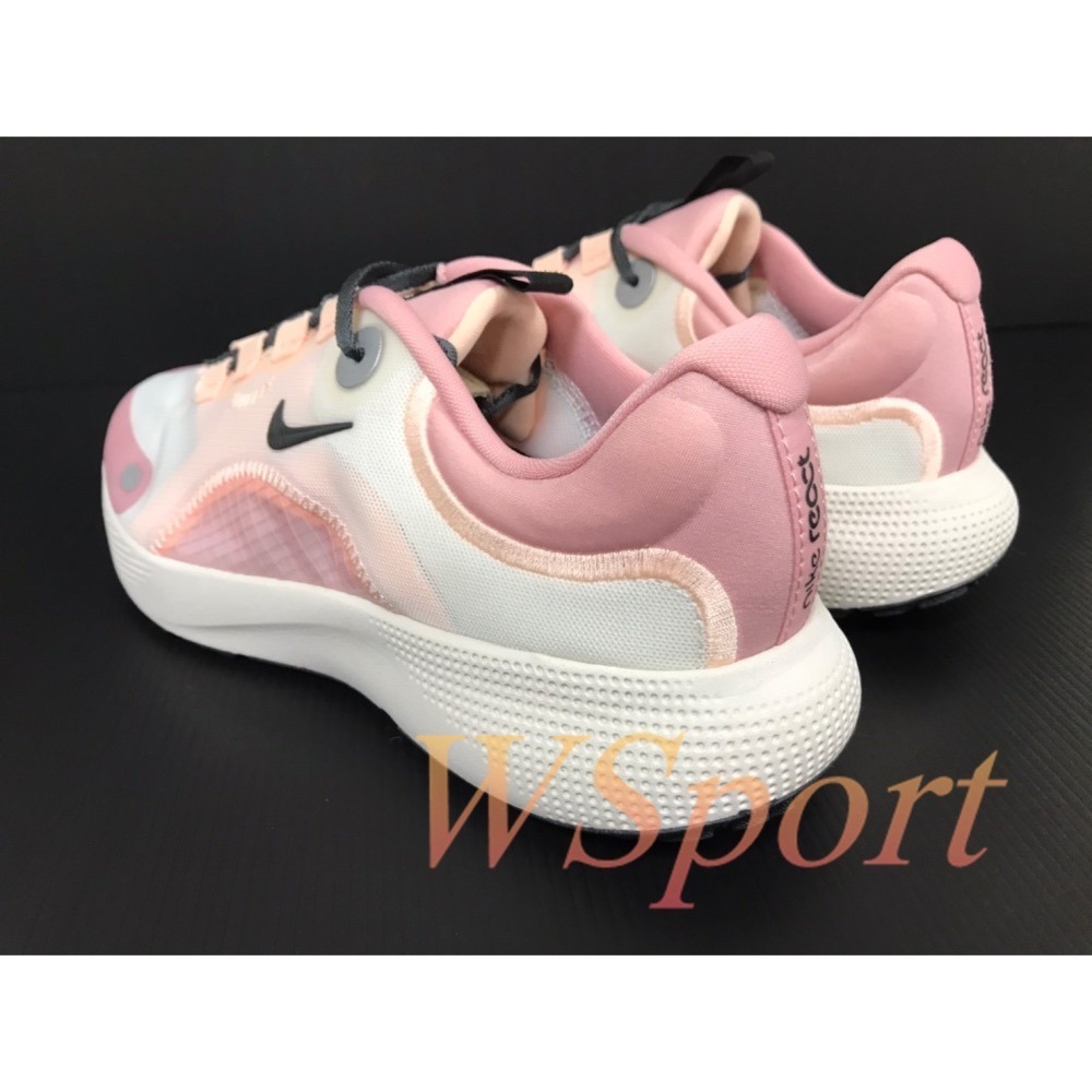 【WS】NIKE W REACT ESCAPE RUN 女款 粉 運動 跑步 慢跑鞋 CV3817-106-細節圖4