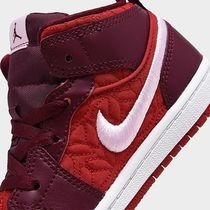 【WS】AIR JORDAN 1 MID SE (TD) 紅 小芝加哥 AJ1 籃球鞋 小童鞋 AV5172-600-細節圖6