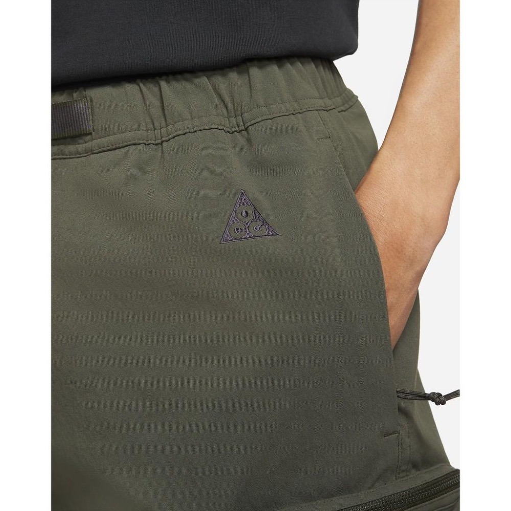 【WS】NIKE ACG OUTDOOR 男 多口袋 工作短褲 工裝 軍綠色 DH8348-355-細節圖5