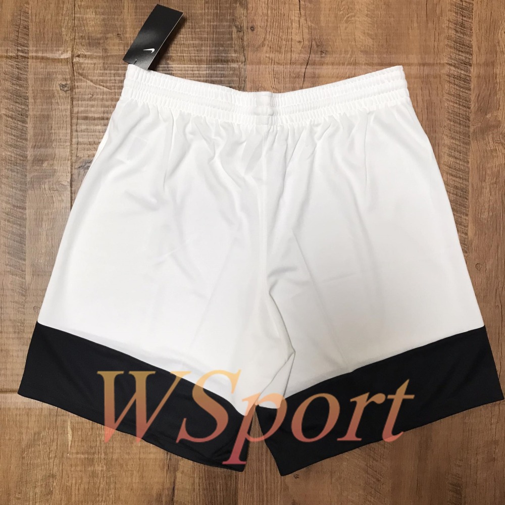 【WS】NIKE TEAM 球褲 黑白 單面穿 運動 健身 籃球 透氣 運動褲 球褲 AV2127-106-細節圖2