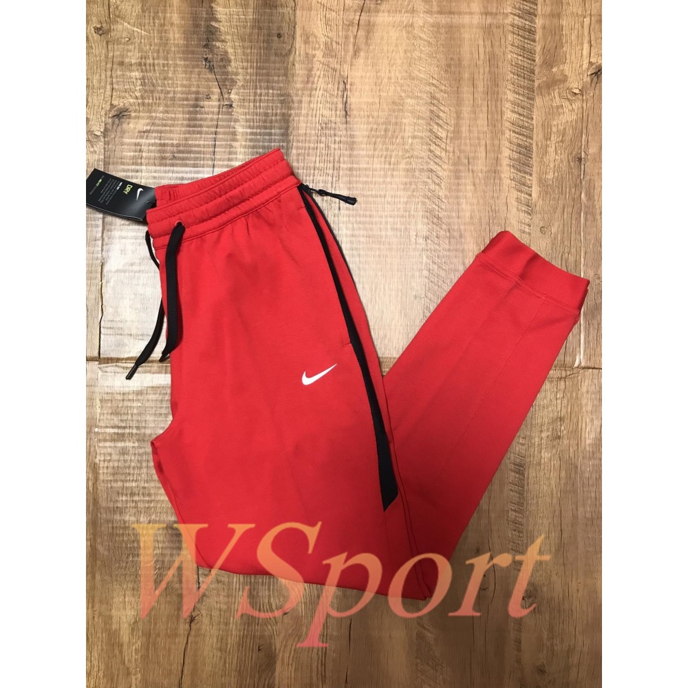 【WS】NIKE SHOWTIME 球褲 紅黑 運動 健身 籃球 運動褲 長褲 熱身褲 CQ0307-657-細節圖3