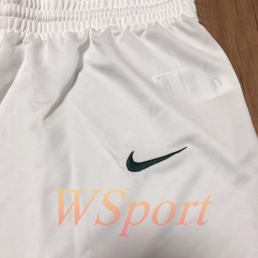 【WS】NIKE TEAM 球褲 白綠 單面穿 運動 健身 籃球 透氣 運動褲 球褲 AV2127-111-細節圖3