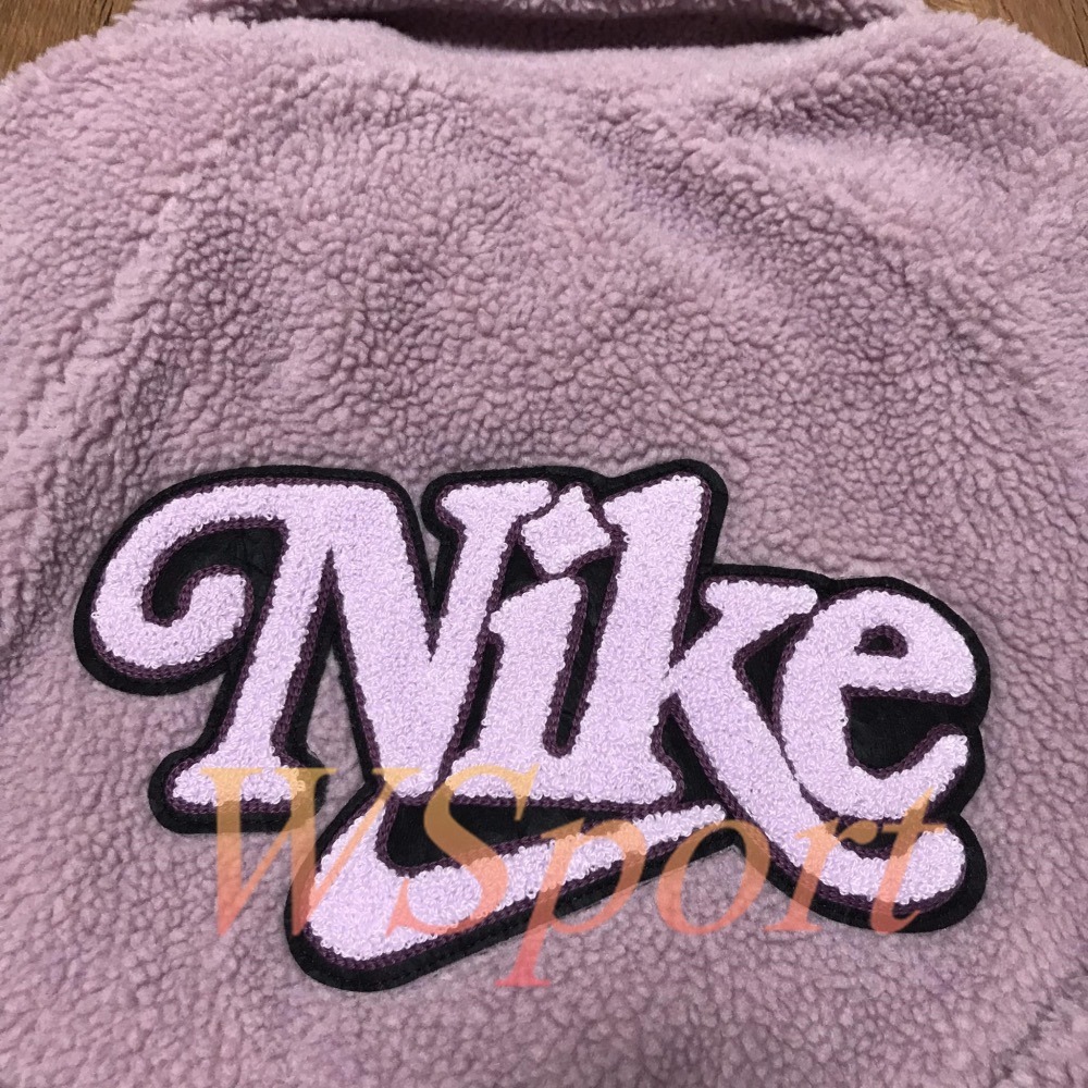 【WS】NIKE NSW SHRPAJKT JKT 女 立領 休閒 保暖 羊羔絨 長版 外套 FB1799-588-細節圖6