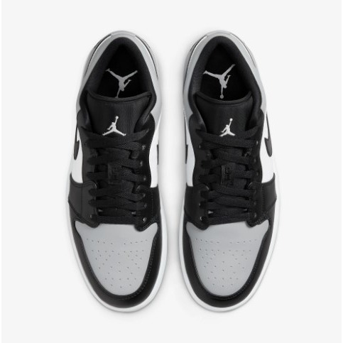 【WS】NIKE JORDAN 1 LOW (GS) SHADOW TOE 黑灰影子 休閒鞋 553560-052-細節圖6