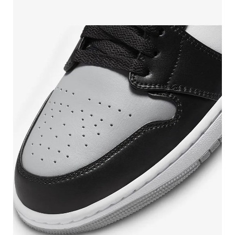 【WS】NIKE JORDAN 1 LOW (GS) SHADOW TOE 黑灰影子 休閒鞋 553560-052-細節圖7