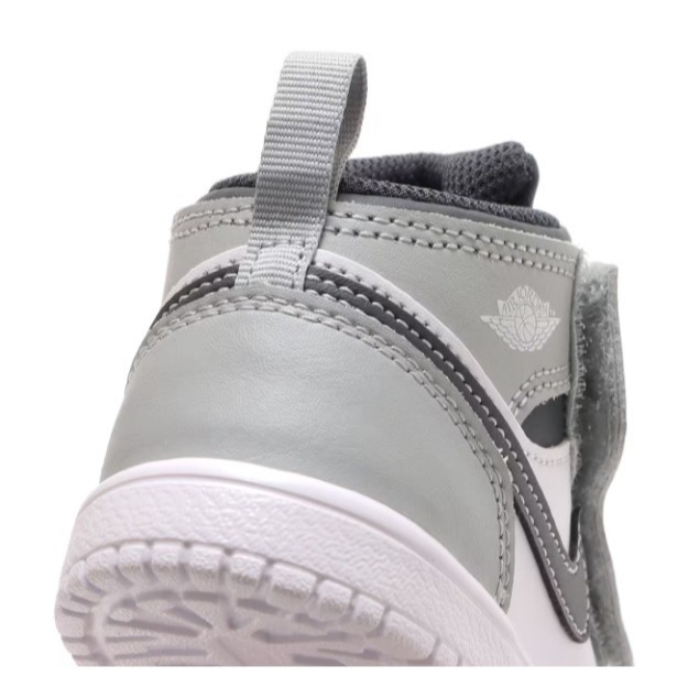 【WS】NIKE JORDAN 1 MID ALT TD 煙霧灰 學步鞋 休閒鞋 AR6352-078-細節圖10