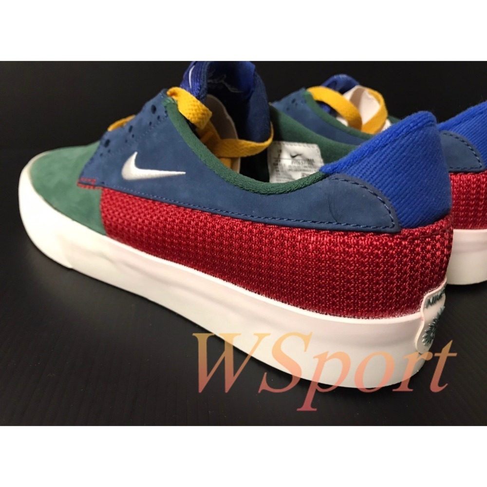 【WS】NIKE SB ＂SHANE＂  Multi  藍綠紅 復古 運動 滑板鞋 休閒鞋 BV0657-303-細節圖4