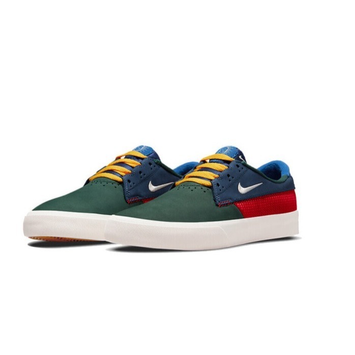 【WS】NIKE SB ＂SHANE＂  Multi  藍綠紅 復古 運動 滑板鞋 休閒鞋 BV0657-303-細節圖6