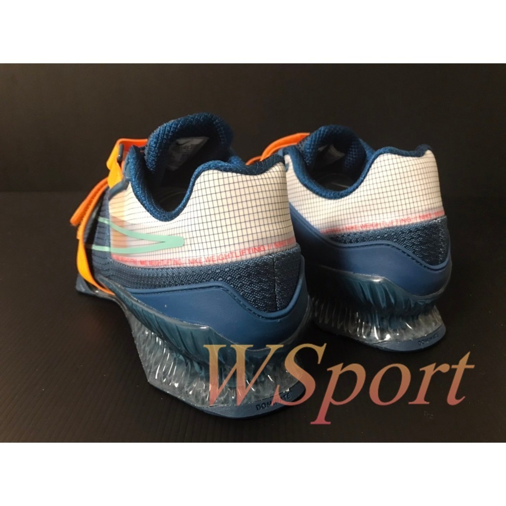 【WS】NIKE ROMALEOS 4 男鞋 硬舉 健身 運動  舉重 訓練鞋 CD3463-493-細節圖3