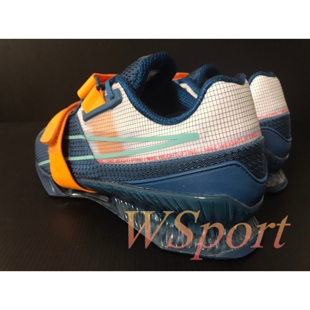 【WS】NIKE ROMALEOS 4 男鞋 硬舉 健身 運動  舉重 訓練鞋 CD3463-493-細節圖4