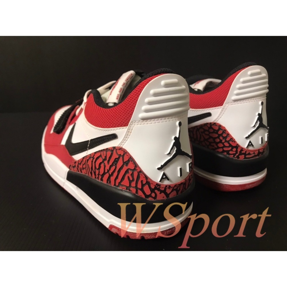 【WS】NIKE JORDAN LEGACY 312 男鞋 芝加哥  復古 運動 籃球休閒鞋 CD7069-116-細節圖3