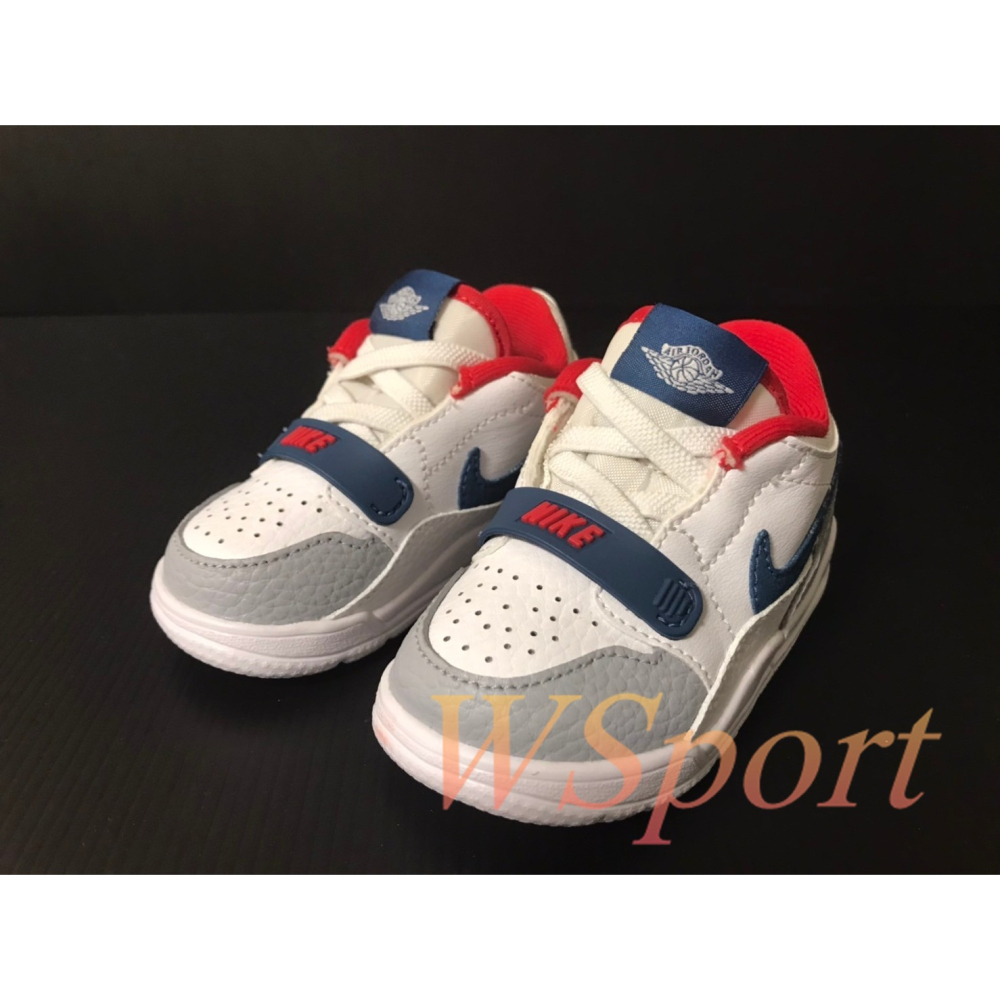 【WS】NIKE JORDAN LEGACY 312 TD 童鞋 灰爆裂 復古 運動 休閒鞋 CD9056-104-細節圖2