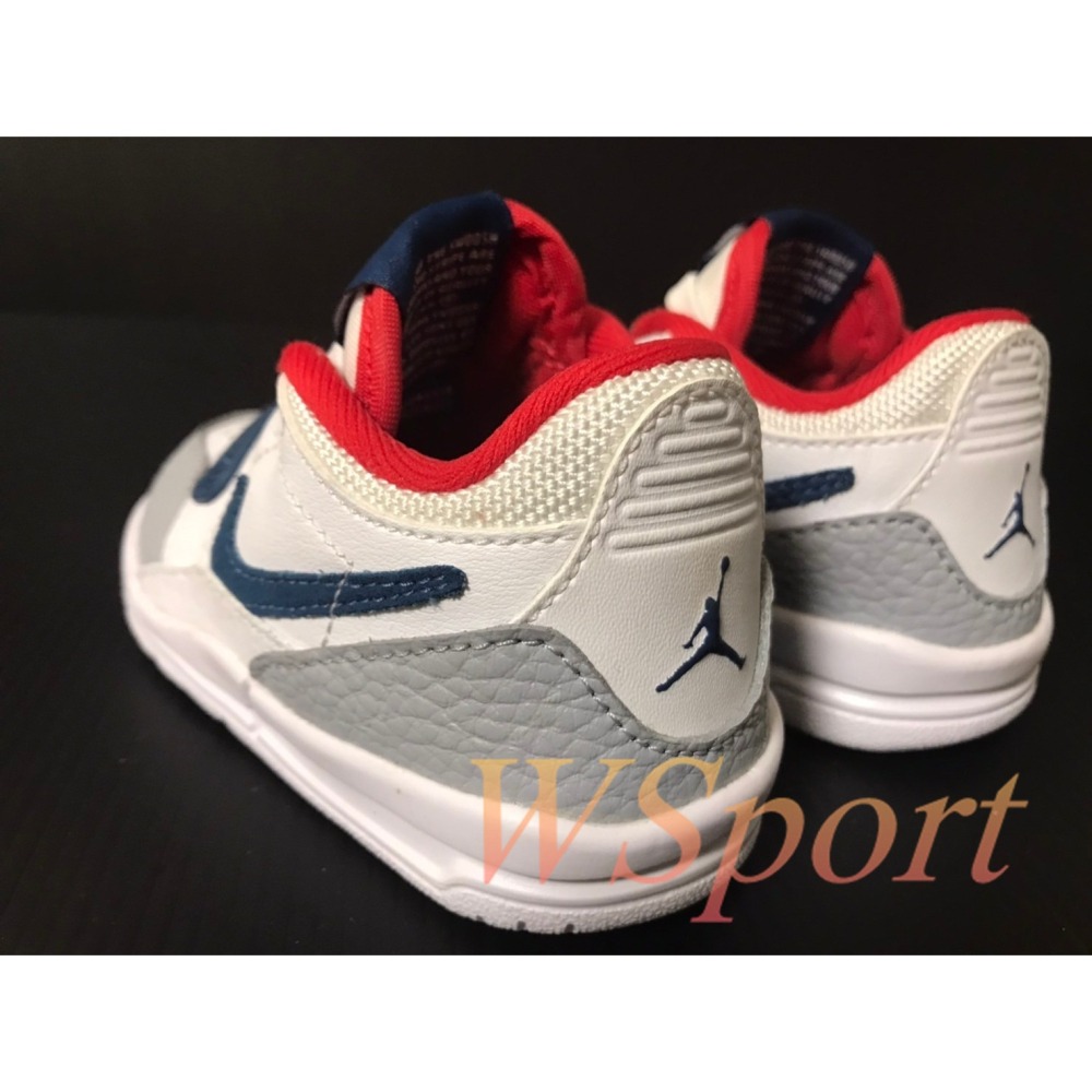 【WS】NIKE JORDAN LEGACY 312 TD 童鞋 灰爆裂 復古 運動 休閒鞋 CD9056-104-細節圖5