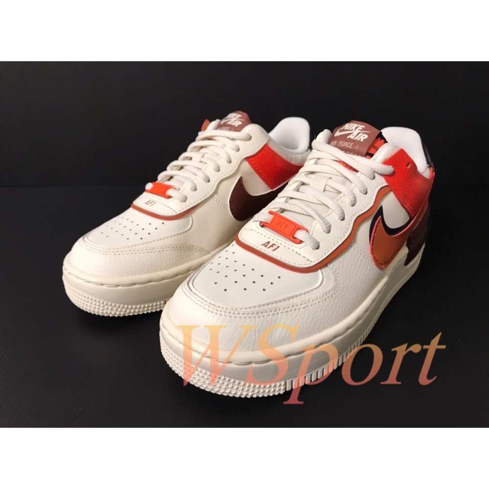 【WS】NIKE W AIR FORCE 1 SHADOW 女鞋 運動 復古 增高 休閒鞋 CI0919-114-細節圖2