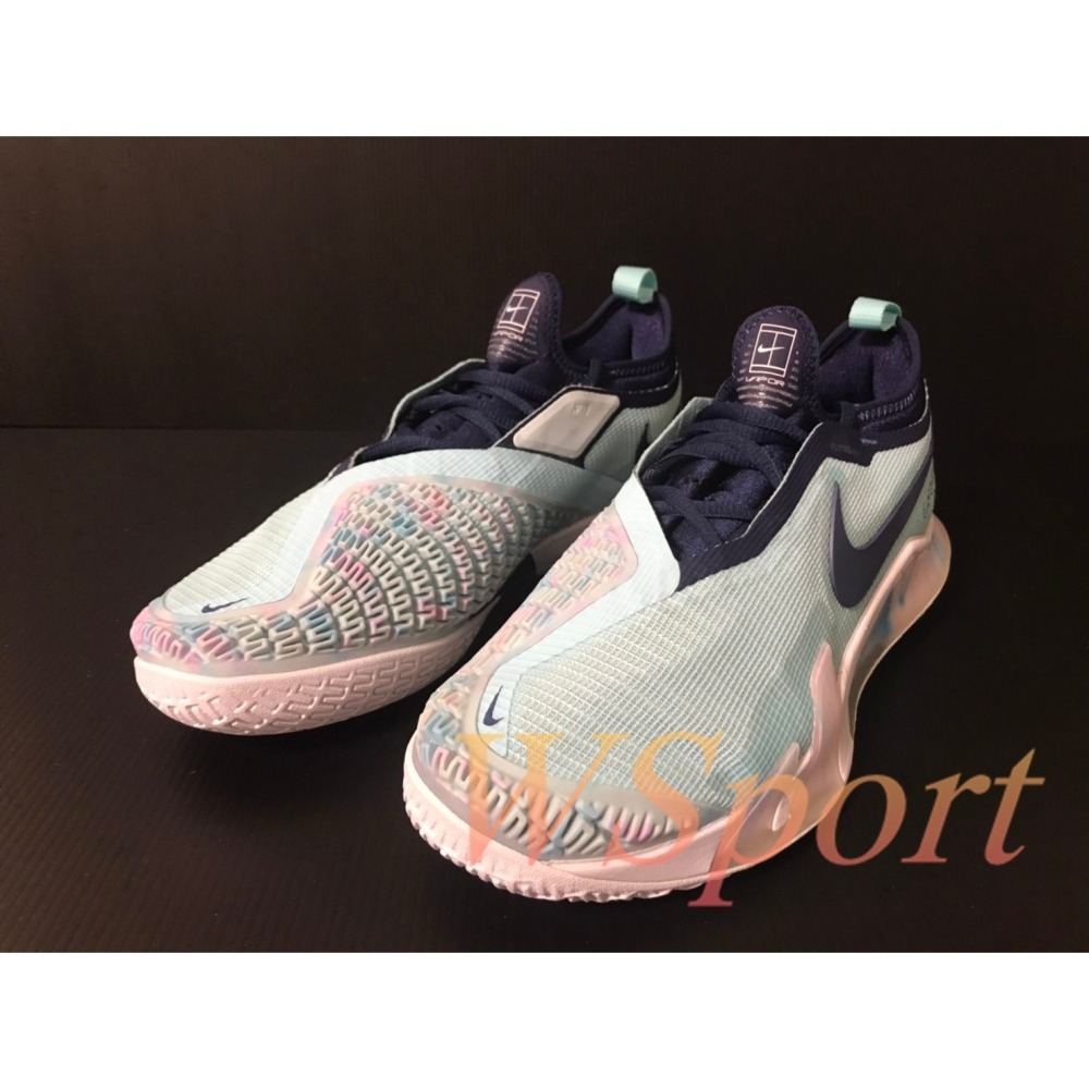 【WS】NIKE COURT REACT VAPOR NXT 冰藍 男鞋 運動 納達爾 網球鞋 CV0742-402-細節圖2