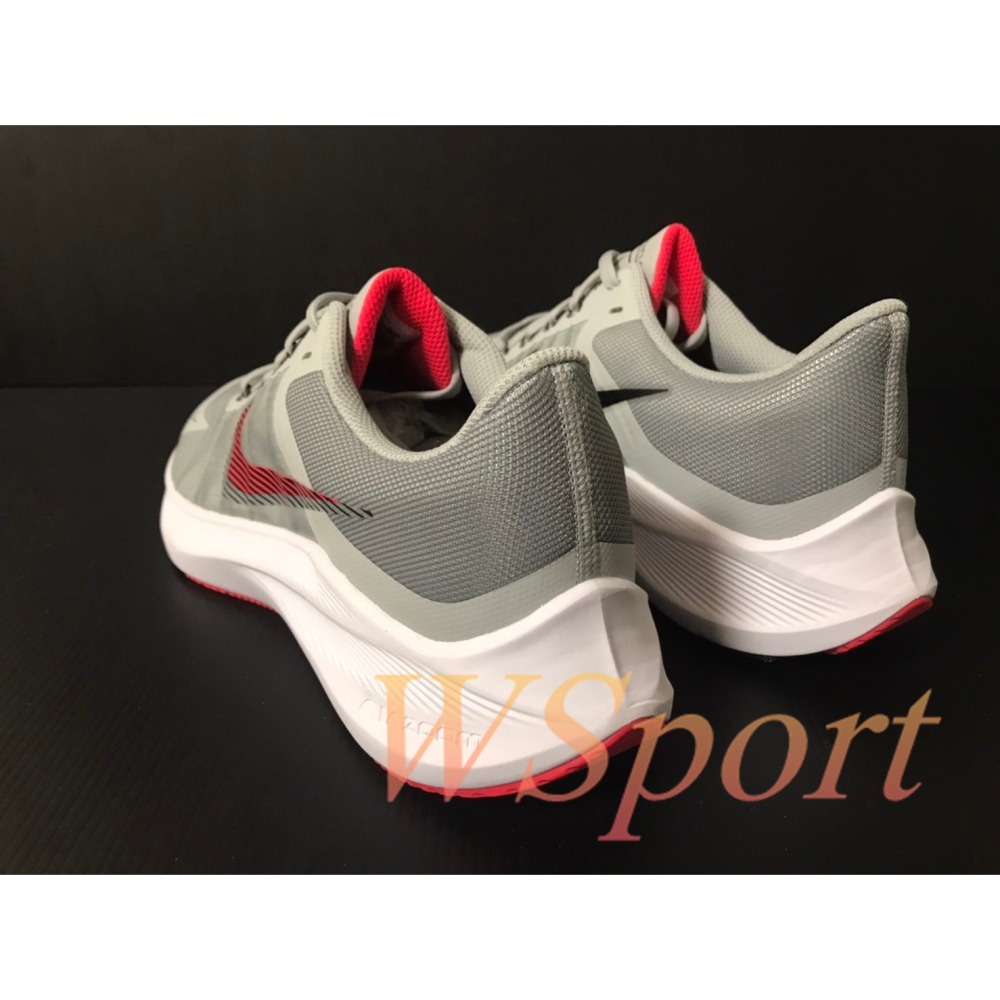 【WS】 NIKE AIR ZOOM WINFLO8 男鞋 灰橘 運動 健身 氣墊 跑步鞋 CW3419-005-細節圖3