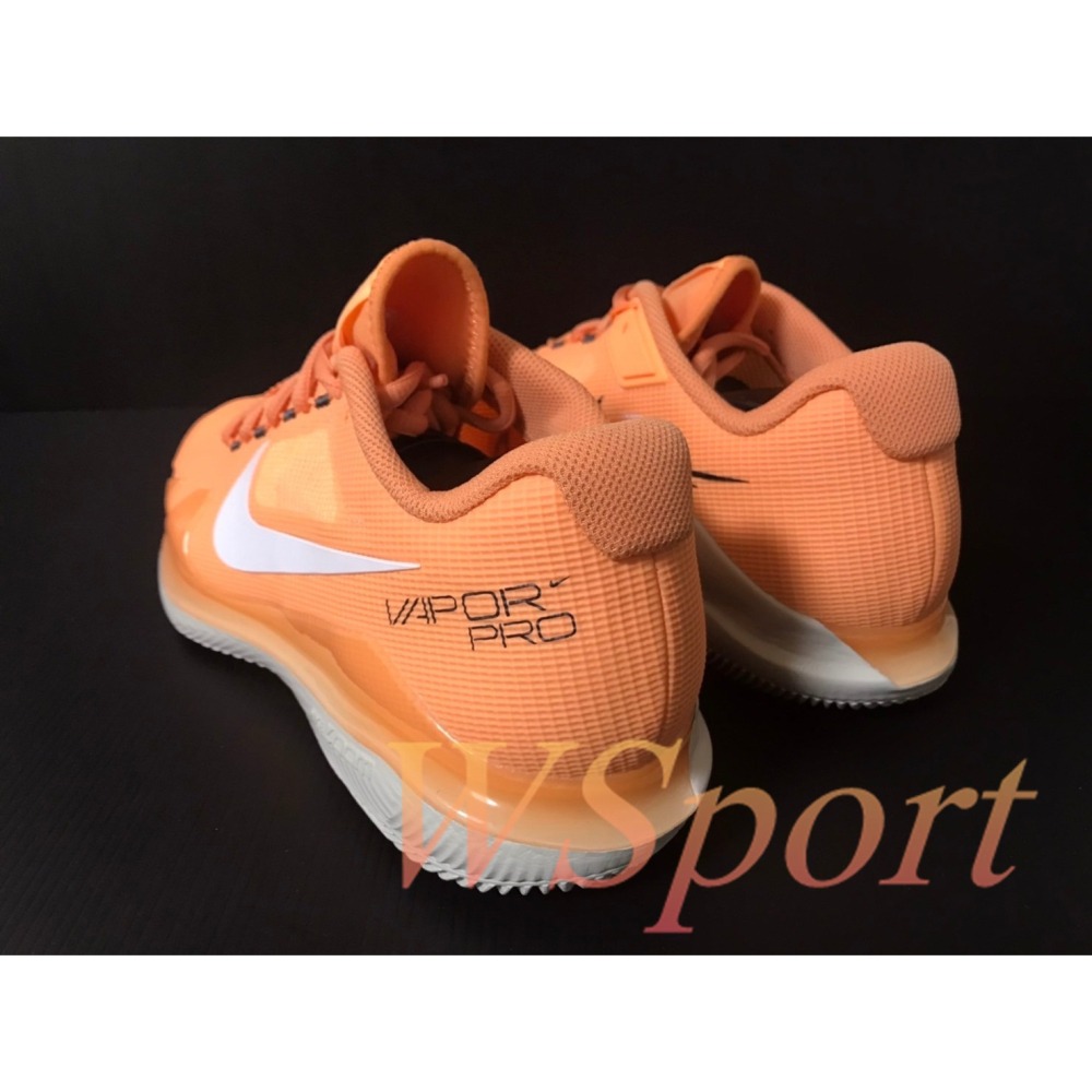 【WS】NIKE AIR ZOOM VAPOR PRO 男鞋 橘 運動 納達爾 網球鞋 CZ0220-800-細節圖3