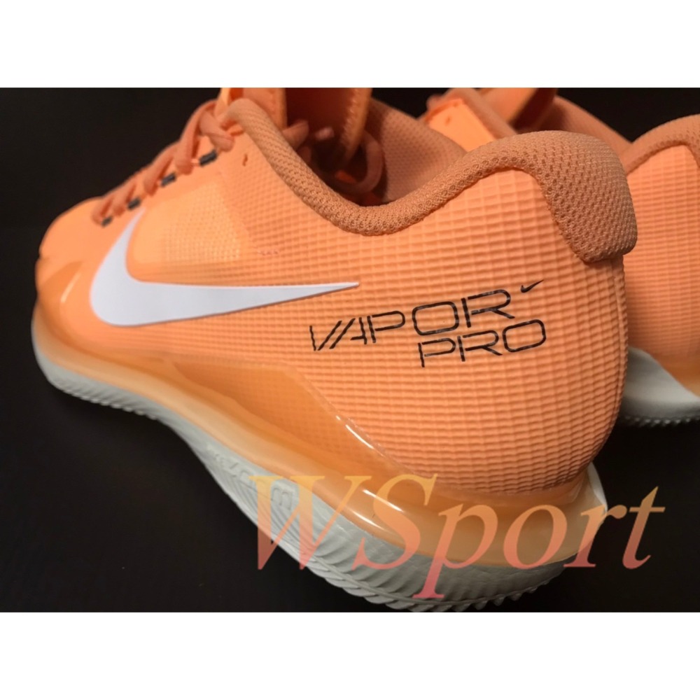 【WS】NIKE AIR ZOOM VAPOR PRO 男鞋 橘 運動 納達爾 網球鞋 CZ0220-800-細節圖4