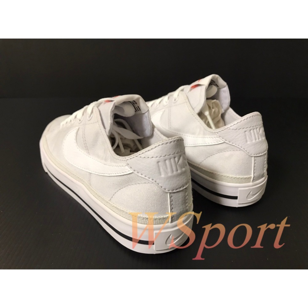 【WS】NIKE W COURT LEGACY CANVAS 女鞋 米白 運動 復古 休閒鞋 CZ0294-501-細節圖3