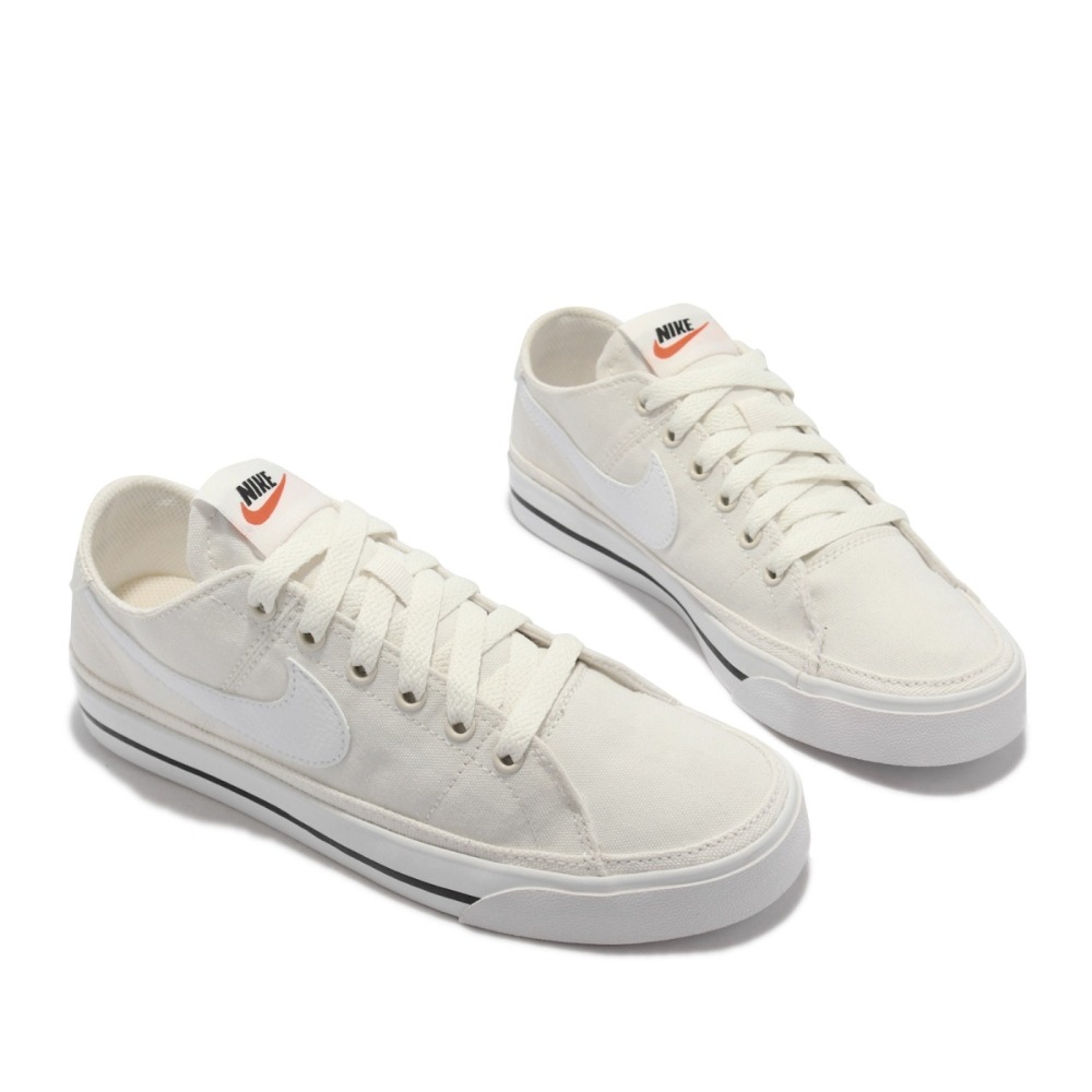 【WS】NIKE W COURT LEGACY CANVAS 女鞋 米白 運動 復古 休閒鞋 CZ0294-501-細節圖7