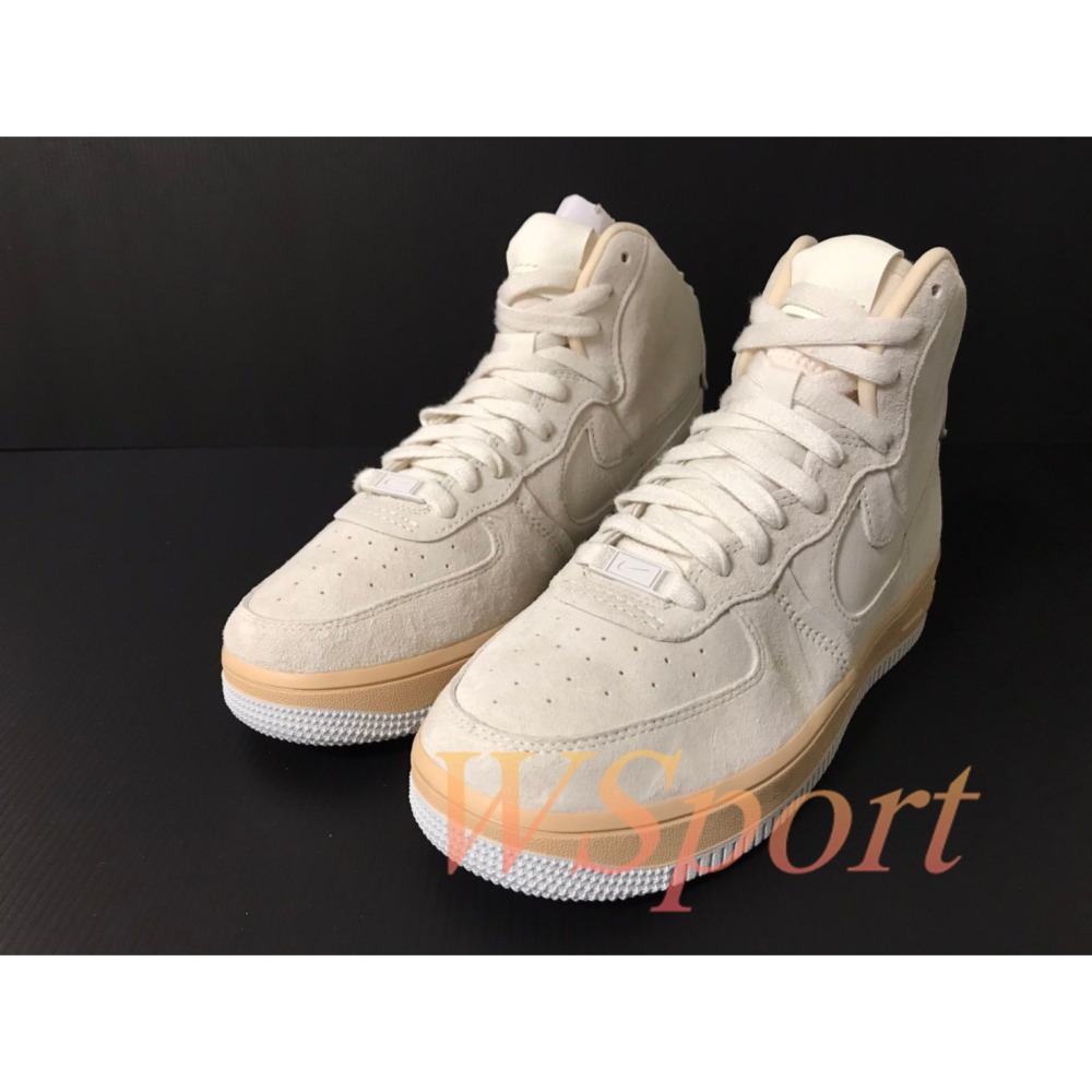 【WS】NIKE W AIR FORCE 1  SCULPT 女鞋 運動 復古 中筒 休閒鞋 DC3590-105-細節圖2