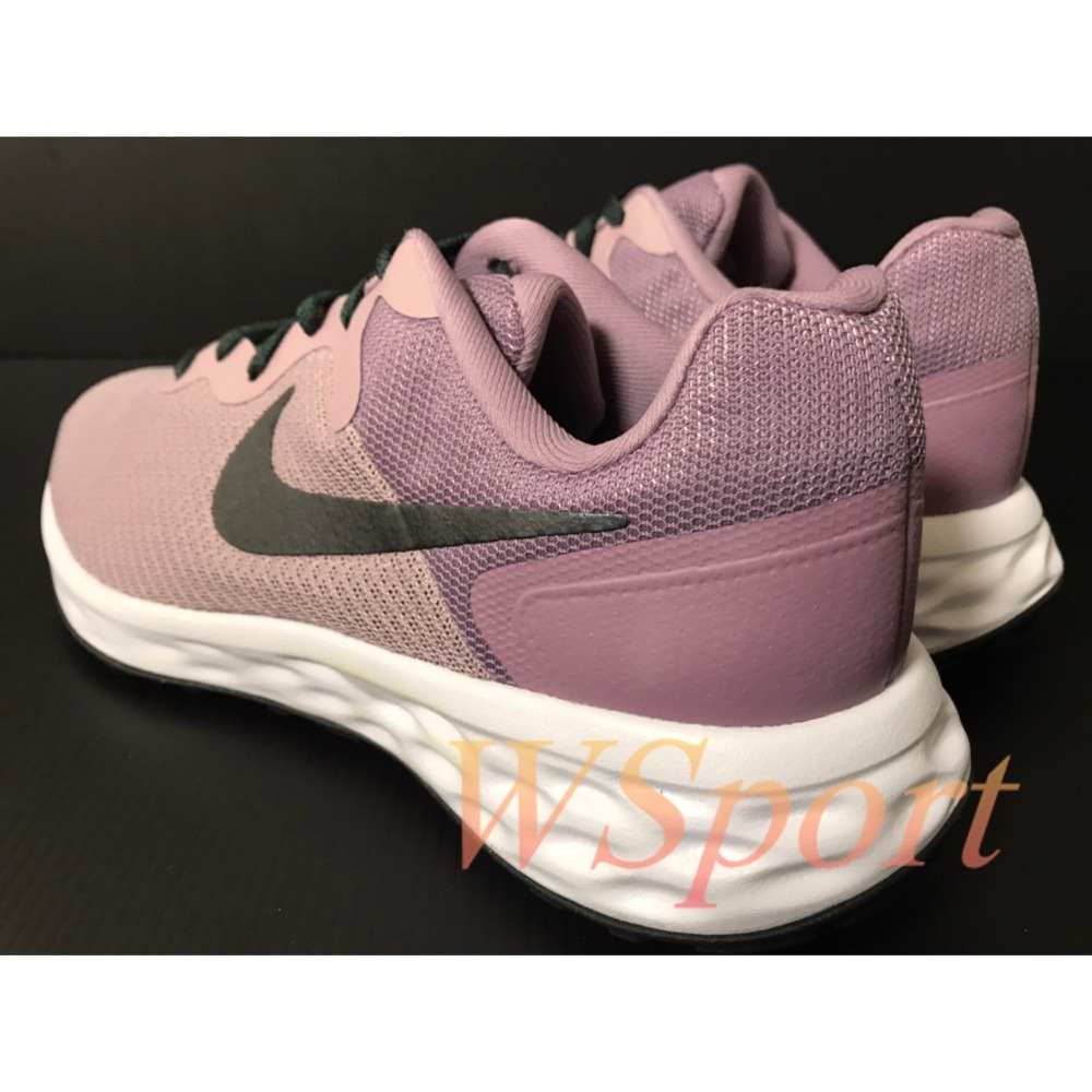 【WS】NIKE W REVOLUTION 6 女鞋 粉紫 運動 復古 緩震 慢跑 跑步鞋 DC3729-502-細節圖4
