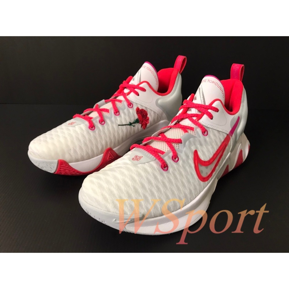 【WS】NIKE GIANNIS IMMORTALITY EP 男鞋 字母哥 刺繡 運動 籃球鞋 DC6927-101-細節圖2