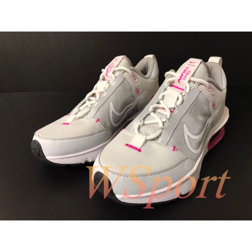 【WS】 NIKE AIR MAX INTRLK  (GS) 灰粉 童鞋 氣墊 跑步 休閒鞋 DC9290-001-細節圖2