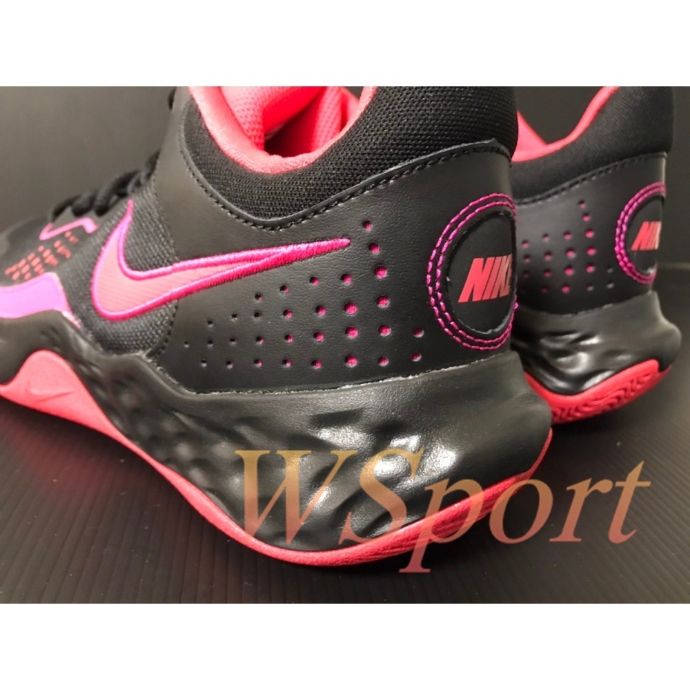 【WS】NIKE FLY BY MID 3 男款 黑粉 運動 緩震 球鞋 籃球鞋 DD9311-002-細節圖4