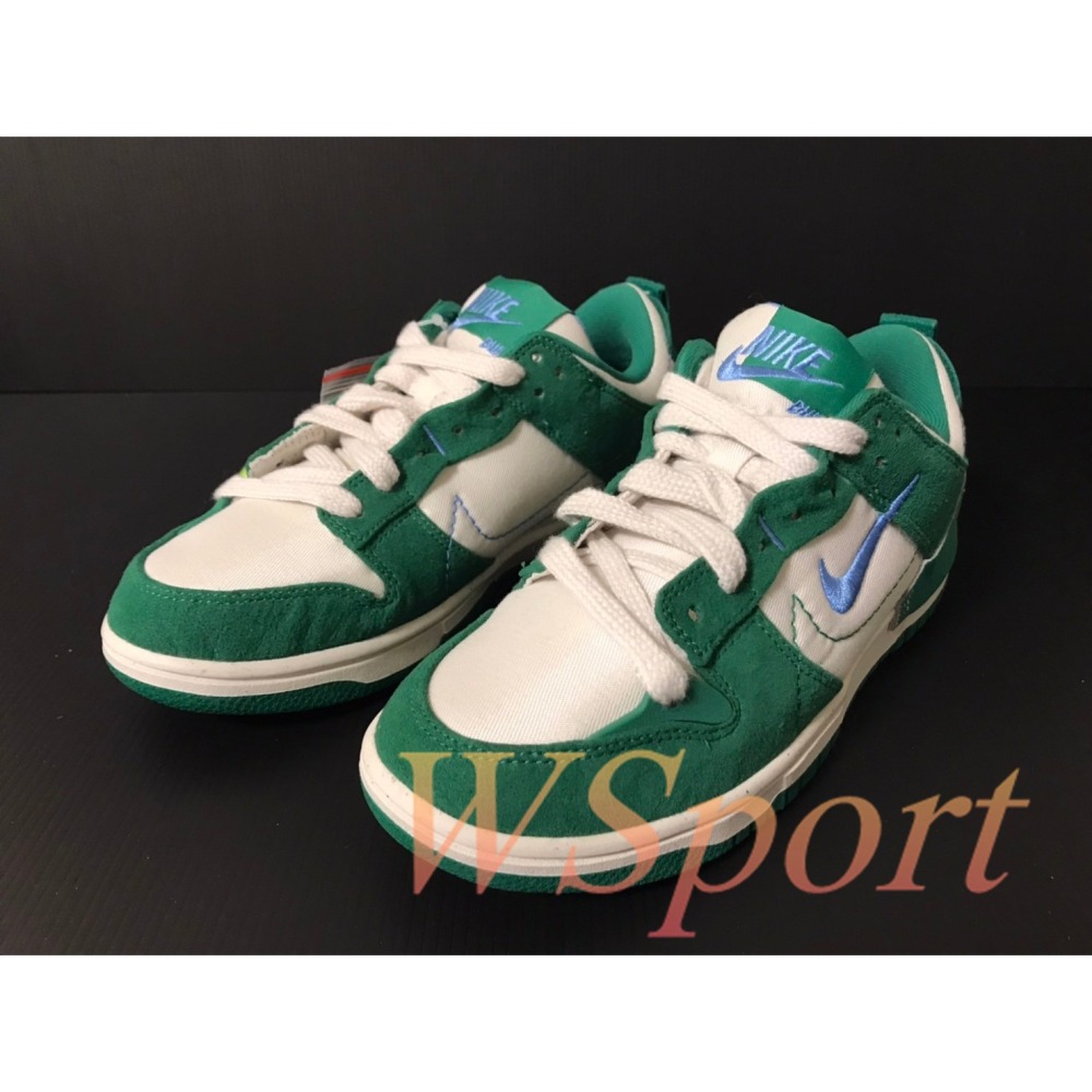 【WS】NIKE W DUNK LOW DISRUPT 2 女鞋 綠寶石 運動 版鞋 休閒鞋 DH4402-001-細節圖2