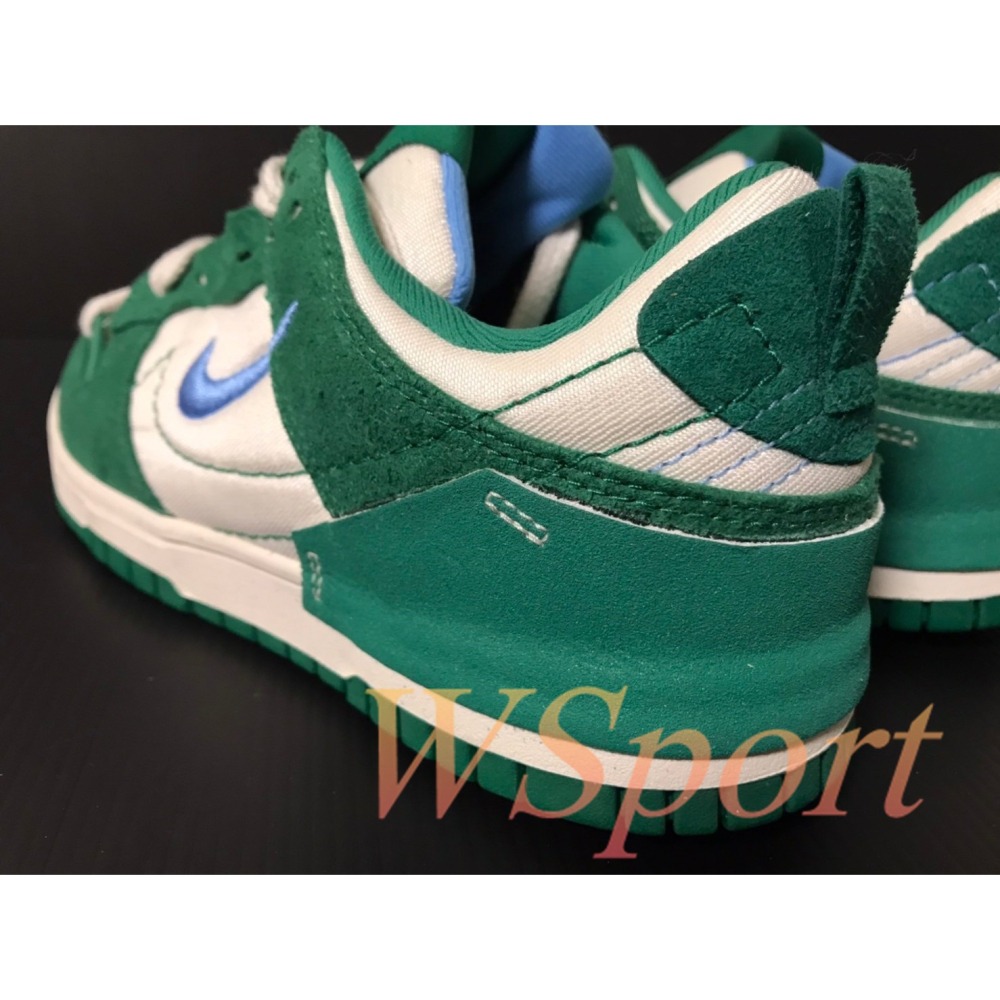 【WS】NIKE W DUNK LOW DISRUPT 2 女鞋 綠寶石 運動 版鞋 休閒鞋 DH4402-001-細節圖4