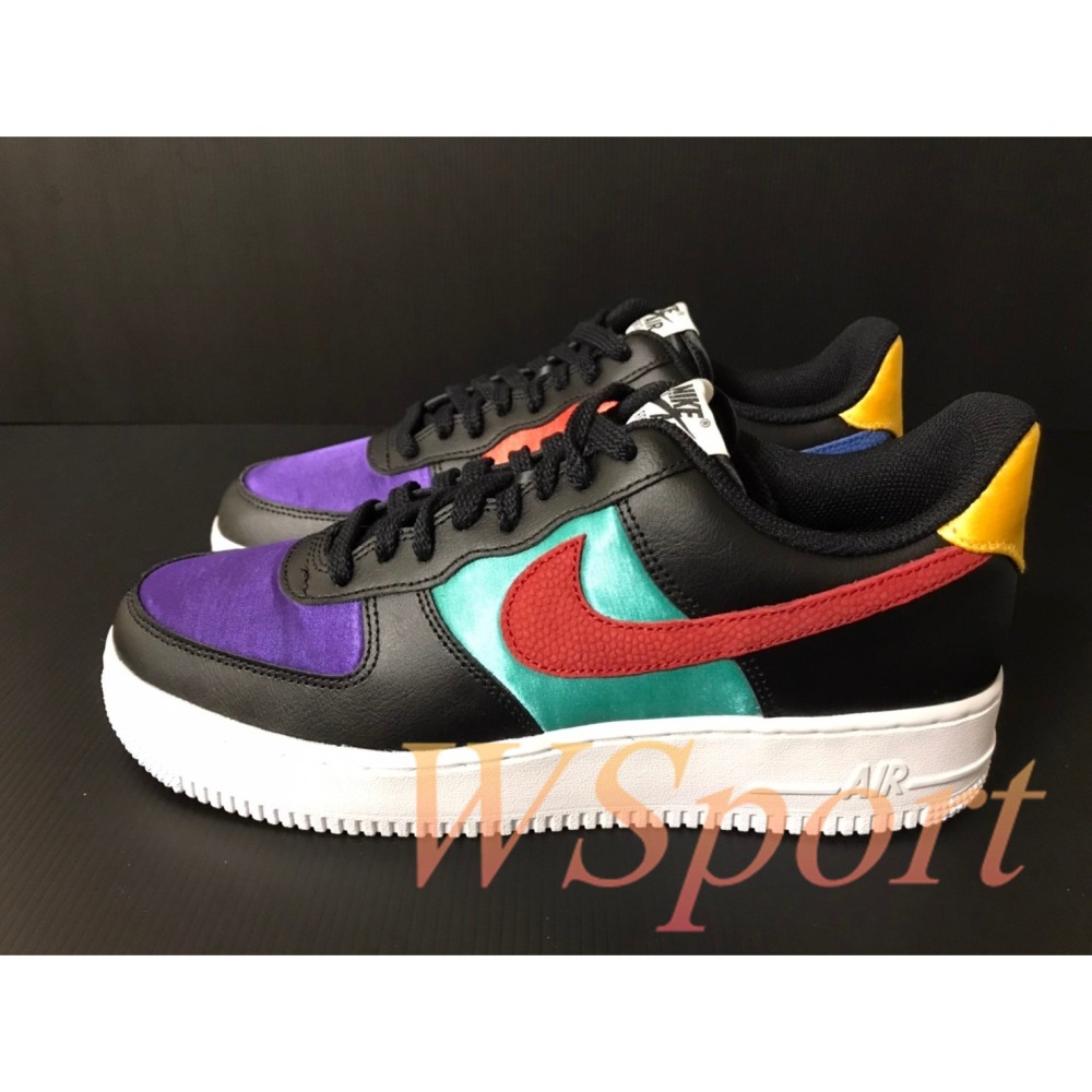 【WS】NIKE AIR FORCE1 07 LV8 EMB 男款 NBA 運動 復古 休閒鞋 DH7436-001-細節圖2