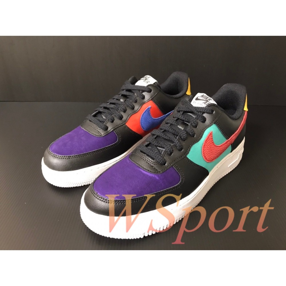 【WS】NIKE AIR FORCE1 07 LV8 EMB 男款 NBA 運動 復古 休閒鞋 DH7436-001-細節圖3