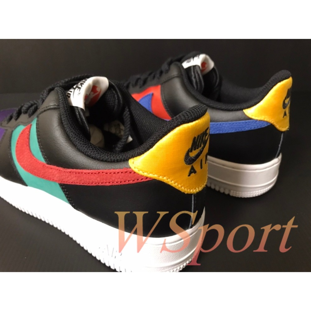 【WS】NIKE AIR FORCE1 07 LV8 EMB 男款 NBA 運動 復古 休閒鞋 DH7436-001-細節圖4