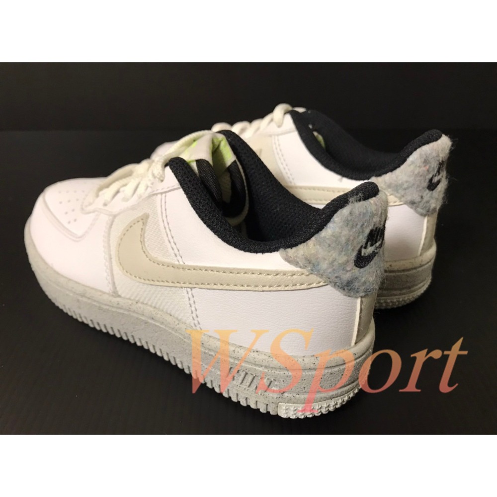 【WS】NIKE AIR FORCE1 CRATER (PS) 童鞋 運動 復古 球鞋 休閒鞋 DH8696-101-細節圖4