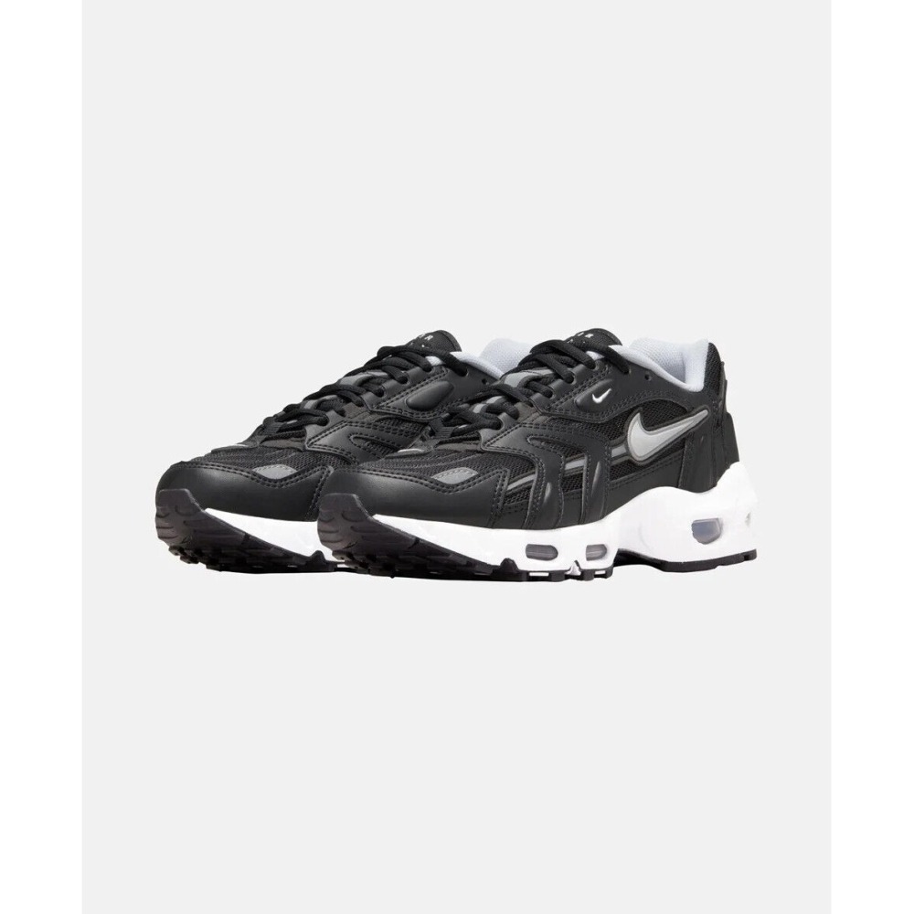 【WS】NIKE W AIR MAX 96 女鞋 黑白 運動 復古 慢跑 反光 休閒鞋 DJ6006-001-細節圖6